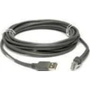 „Zebra“ kabelis – EKRANUOTAS USB: A SERIJOS JUNGTIS, 15 pėdų. (4,6M), TISIUS.