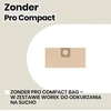 ZEEGMA ZE-ZONDER PRO COMPACT pramoninis dulkių siurblys su sauso ir šlapio valymo funkcija, 1000 W
