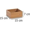 Bamboo Bambuko laikymo konteineris, 15x15x7 cm, ZELLER