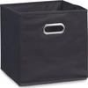 Storage Basket Organiser, Juodas, 32 x 32 x 32 cm, ZELLER