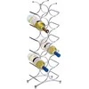 Zeller 27357 Wine Rack 21.5 x 15.5 x 67.5 cm Chrome
