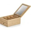Bamboo Papuošalų dėžutė su veidrodžiu ir stalčiumi, bambukas, ZELLER