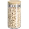 Zeller GROOVES stiklainis su bambukiniu dangteliu, 800 ml