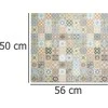 Stiklinė apsauginė plokštė MOSAIC krosnelei, didelė, ZELLER