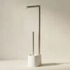 Zeller Tualetinio popieriaus ir unitazo šepečio stovas STILK, 63 cm