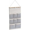 Zeller ORGANIZER NA ŚCIANĘ POLIESTER Z KIESZENIAMI 35 X 58.5 CM BEŻOWY