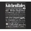 Stiklinė apsauginė plokštelė KITCHEN RULES viryklei — didelė, ZELLER