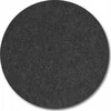 Dark Veltinio padėklas stalui, Ø 38 cm, tamsiai pilkas, ZELLER
