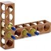 Zeller 13565 Wine Rack 13.5 x 12.5 x 53 cm Bamboo