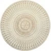 Apsauginis kilimėlis, dekoratyvinis stalo kilimėlis - auksinis, Ø 41 cm, ZELLER