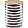 Bamboo STRIPES keraminis indelis su bambukiniu dangteliu, 900 ml, ZELLER