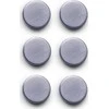 PIECES Magnetai užrašams, nerūdijančio plieno, 6 vnt., ZELLER