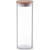 Bamboo Stiklinis indas su bambukiniu dangteliu, 1600ml, ZELLER
