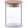 Bamboo Stiklinis indas su bambukiniu dangteliu, 750ml, ZELLER