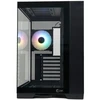 ZENPC Cube Juodas 4x Fander P12 PWM PST ARGB kompiuterio korpusas