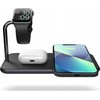 ZENS DUAL+WATCH ALUMINIUM MAGNETIC WIRELESS CHARGER Juodas