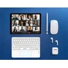 Zenwire belaidė „Bluetooth“ klaviatūra su jutikliniu skydeliu SLIM telefonui, planšetiniam kompiuteriui, iPad Zenwire WLK-619