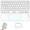 Zenwire belaidė „Bluetooth“ klaviatūra su jutikliniu skydeliu SLIM telefonui, planšetiniam kompiuteriui, iPad Zenwire WLK-619