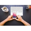 Zenwire belaidė „Bluetooth“ klaviatūra su jutikliniu skydeliu SLIM telefonui, planšetiniam kompiuteriui, iPad Zenwire WLK-619