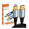 Zenwire DisplayPort 1.4 kabelis, adapterio laidas DisplayPort monitoriui 2K 4K 8K 2m