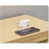 Zenwire įkroviklis Greitas įkroviklis Cube GAN III 33W maitinimo adapteris USB-C USB-A, skirtas iPhone Samsung Zenwire YMS-618