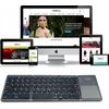 Zenwire Klaviatūra BEZPRZEWODOWA Bluetooth 5.0 Składana Przenośna do Tabletu SLIM Cicha WLK-61