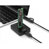 Zenwire SSD Caddy M2 NVME/SATA adapterio disko Caddy M.2 USB-C 10GB/s Zenwire