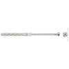 Grąžtas Haushalt ZEP FRAME PLUG WITH SCREW 12X230 HEXKPR 2PC