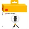 Kodak SB6083 LED Ring Light Selphie 10'' SL001 + Statyw Pilot Juodas