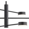 Pakabinamas šviestuvas Žibintas Nowodvorski LAMPA lubų reguliuojamas ORBIT 7946 Nowodvorski pramoninės molekulės klijuoti valgomasis juoda
