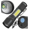 Žibintuvėlis KELTIN Žibintuvėlis mini – taktyczna LED COB 10W 500mAh 500lm IPX5 – kartonik wystawowy (12/96)