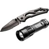 Neo Tools 2 dalių rinkinys (99-101 žibintuvėlis, 63-025 peilis)