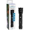 PNI Adventure F10 aliumininis žibintuvėlis su 1x6W LED, 500lm iki 200m fokusavimu, su baterija ir micro USB jungtimi