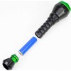 PNI Adventure F750 aliumininis žibintuvėlis su žalia šviesa, LED 10W, 500 lm, iki 850 m, IP44, komplekte 4000mAh baterija, įkrovimas per USB Type-C, žalia šviesa puikiai tinka medžioklei