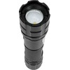 PNI Adventure F10 aliumininis žibintuvėlis su 1x6W LED, 500lm iki 200m fokusavimu, su baterija ir micro USB jungtimi