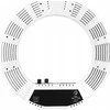 LED lempa makiažui su stovu RING LIGHT 18" 48W Juoda