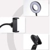 Žiedinė lempa ECOBOX LAMPA LED PIERŚCIENIOWA SELFIE RING MAKIJAŻ STOVAS