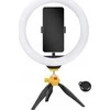 Kodak SB6083 LED Ring Light Selphie 10'' SL001 + Statyw Pilot Juodas