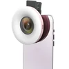 Žiedinė lempa MichaelMarinelli Lampka Pierścieniowa Led + Obiektyw Makro 15x + Klips Do Telefonu Smartfona / C125 / Juodas