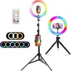 Dėlionė MOZOS MLM-RING-RGB LAMPA PIERŚCIENIOWA LED 26CM