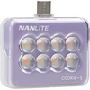 Žiedinė lempa Nanlite LED Selfie Light Levandų spalvos (COOKIE-S)