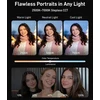 Telesin magnetinė žiedinė selfie lemputė RGB versija