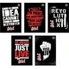 Ziemia Obiecana Notebook A5 / 80K linijos Rebels (5vnt)