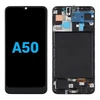 Oem REWA LCD ekranas SAMSUNG A50 OLED juodas su rėmeliu