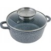 Zilner MARMUR Puodas 1.7L 18cm ZILNER Pilkas ZL-6999