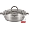NERŪDIJANČIO PLIENO PUODAS BLOKAS 4,5L 26CM ZILNER ZL-7404