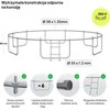 Zipro JumpPro Premium Batutas su vidiniu tinklu, 435cm