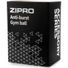 Gimnastikos kamuolys Zipro Anti-Burst 55cm, juodas