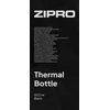Zipro termosas 500 ml, nerūdijančio plieno, juodas