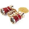 Žiūronai Lornetka Braun Phototechnik Braun Binocular Opera 3x25 auksinis/burgundy (20119)